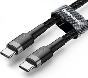 Kabel USB Baseus USB-C - USB-C 1 m Czarny (CATKLF-GG1) 3