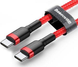 Kabel USB Baseus USB-C - USB-C 1 m Czerwony (CATKLF-G09) 2