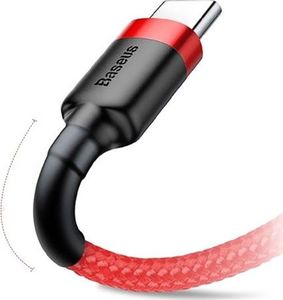 Kabel USB Baseus USB-C - USB-C 1 m Czerwony (CATKLF-G09) 3