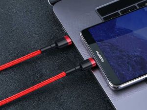 Kabel USB Baseus USB-C - USB-C 1 m Czerwony (CATKLF-G09) 7