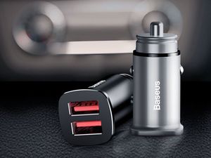 Ładowarka Baseus Square 2x USB-A 3 A  (CCALL-DS0S) 4