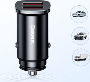 Ładowarka Baseus Square 2x USB-A 5 A  (6953156284180) 6