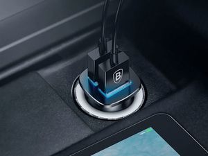 Ładowarka Baseus Square 2x USB-A 5 A  (6953156284180) 7