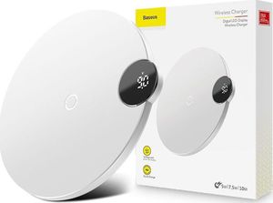 Ładowarka Baseus Digital LED Indukcyjna 1x USB-C 2 A (SB4772) 5
