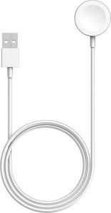 4kom.pl Ładowarka przewód do ładowania Apple Watch 4, 3, 2, 1 1m biała uniwersalny 2