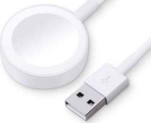 4kom.pl Ładowarka przewód do ładowania Apple Watch 4, 3, 2, 1 1m biała uniwersalny 4