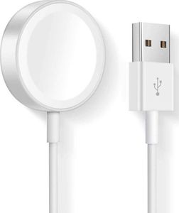 4kom.pl Ładowarka przewód do ładowania Apple Watch 4, 3, 2, 1 1m biała uniwersalny 10
