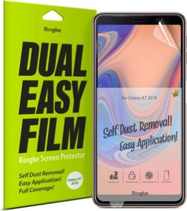 Ringke 2x Folia ochronna Ringke Dual easy film Samsung Galaxy A7 2018 uniwersalny 1