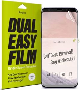Ringke 2x Folia ochronna Ringke Dual easy film Samsung Galaxy S8 uniwersalny 1
