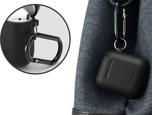 Spigen Etui ochronne Silicone Fit for AirPods 1/2 czarne 11