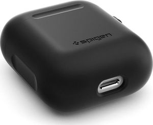 Spigen Etui ochronne Silicone Fit for AirPods 1/2 czarne 6