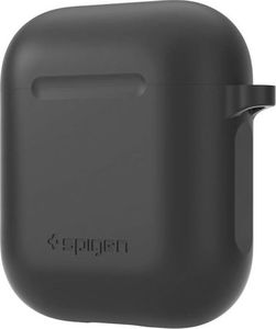 Spigen Etui ochronne Silicone Fit for AirPods 1/2 czarne 7