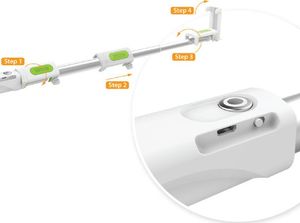 Selfie stick iOttie iOttie MiGo Selfie Stick Monopod biały uniwersalny 3