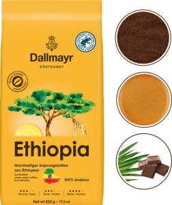 Kawa mielona Dallmayr Ethiopia 500 g 2