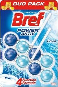 Bref WC valiklis-gaiviklis "BREF Power Aktiv Ocean" 2x50g 1