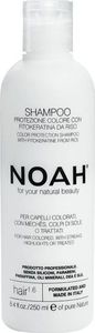 Noah Spalvą apsaugantis šampūnas dažytiems ir sruogelėmis dažytiems plaukams Noah 250 ml 1