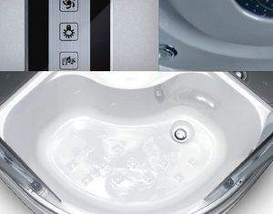 Imperial Kabina prysznicowa z hydromasażem Paulina 90cm ze szkłem hartowanym (21667470) 3