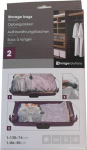 Storage Solutions Vakuuminiai maišai rūbams, 2 vnt 3