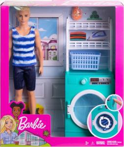 Lalka Barbie Mattel Barbie. Lalka Ken domowe zajęcia (FYK52) 4