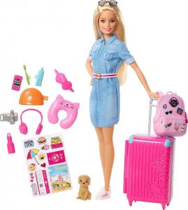 Lalka Barbie Mattel Dreamhouse Adventures - Barbie w podróży (FWV25) 1