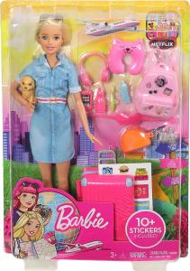 Lalka Barbie Mattel Dreamhouse Adventures - Barbie w podróży (FWV25) 5