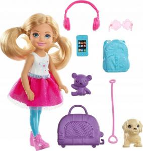 Lalka Barbie Mattel DHA Chelsea w podróży (FWV20) 1