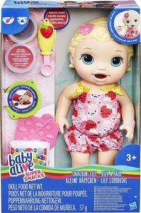 Baby Alive Interaktywna lalka Lily Super Snacks 1