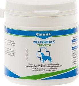 Canina Canina mineralinis pašarų papildas tabletėmis Welpenkalk N150, 150 g 1