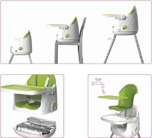 Keter Krzesełko Multi Dine 3 in 1 zielone 3