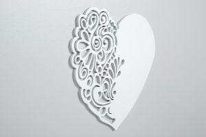Klups Komoda su vystymo lenta Klupś Nel Heart, balta/pilka 4