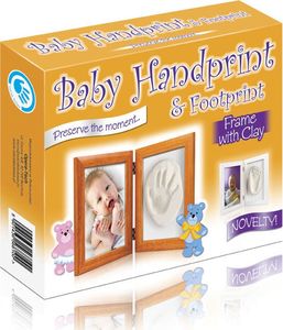 Ramka Baby HandPrint z gliną 4