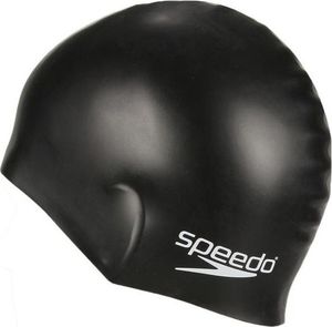 Speedo Dziecięcy czepek silikonowy Moulded Silicone Cap Ju czarny	 2