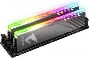 Pamięć Gigabyte AORUS RGB, DDR4, 16 GB, 3200MHz, CL16 (GP-AR32C16S8K2HU416R) 2