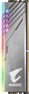 Pamięć Gigabyte AORUS RGB, DDR4, 16 GB, 3200MHz, CL16 (GP-AR32C16S8K2HU416R) 3