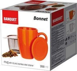 Banquet Kubek z pokrywką 350ml 3
