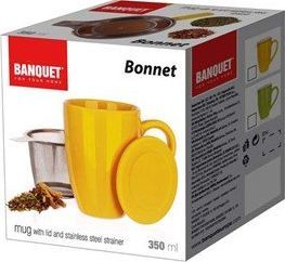 Banquet Kubek z pokrywką 350ml 5