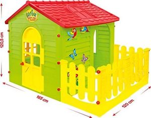 Mochtoys Domek dla dzieci Garden House z tarasem 2