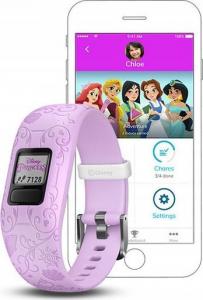 Smartband Garmin Vivofit Junior 2 Princess Icons Fioletowy 3