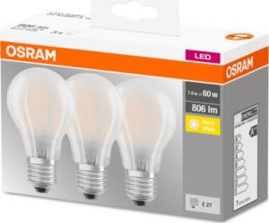 Osram LED ClasA 230V 7W 827 E27 noDIM A++ 806lm 2700K 10000h 3