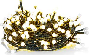 Lampki choinkowe Retlux 100 LED białe ciepłe 2