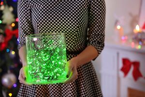 Lampki choinkowe Retlux 150 LED zielone 4