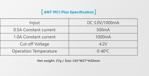 Ładowarka Kiti ANT MC1 Plus (ANT MC1+) 3