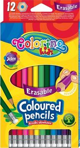 Colorino Spalvoti pieštukai Colorino Kids, trinami, 12 spalvų 1