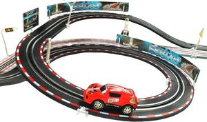 Duży tor wyścigowy i samochodowy z pilotem 630 cm 8