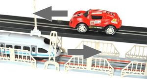 Duży tor wyścigowy i samochodowy z pilotem 630 cm 9