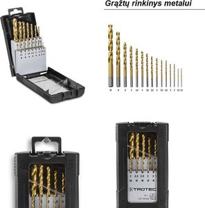 Wiertło HSS walcowe 1,5 2 4,5 4 5 3 2,5 3,5 6 3,2 10 8mm zestaw 1