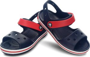 Crocs Sandały dziecięce Crocband Navy/Red r. 24 (12856) 2