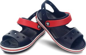 Crocs Sandały dziecięce Crocband Jr navy-red r. 23 2