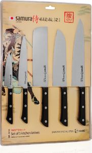 Samura Nóż kuchenny Harakiri 5szt. (SHR-0250B) 7