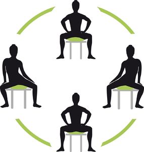 Schildkrot Piłka do siedzenia Seat Cushion Fit (P7836) 4